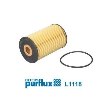 Billede af PURFLUX L1118 Oliefilter Filterindsats AUDI: A8 D2