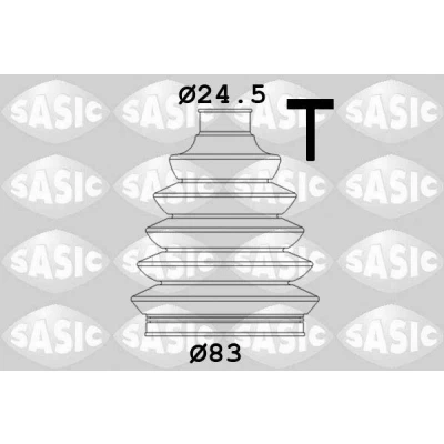 Billede af SASIC 1906005 Drivakselmanchet hjulsidet Termoplast OPEL: Corsa C Hatchback, Vectra Caravan, Astra G CC, BMW: 5 Touring, Sedan, 3 Coupe