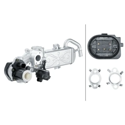 Billede af HELLA 6NU 358 167 001 EGR Modul med pakninger, køler ventil VOLKSWAGEN: Polo V Hatchback, Sharan II, Passat B6 Variant