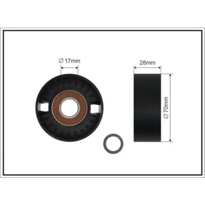 Billede af CAFFARO 500011 SC Strammehjul BMW: 5 Touring, 3 Sedan