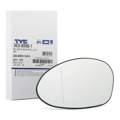 Billede af TYC 303 0098 1 Spejlglas venstre BMW: 3 Touring, Hatchback, Sedan