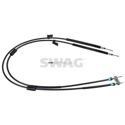 Billede af SWAG 50 10 1801 Håndbremsekabel bagved til venstre, højre 1860 FORD: Focus 2 Kombi, C Max, Max