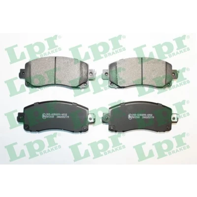 Billede af LPR 05P2119 Bremseklodser SUBARU: Impreza V Hatchback, XV II