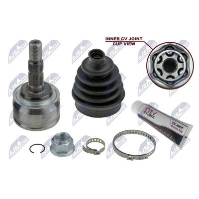 Billede af NTY NPZ DW 008 Knokkelled manuelt gear, automatgear venstre foraksel, højre foraksel