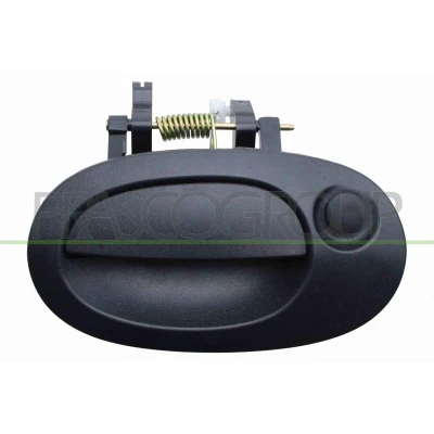 Billede af PRASCO DS9178361 Dørgreb ydre, bag, Køretøjets bagklap sort