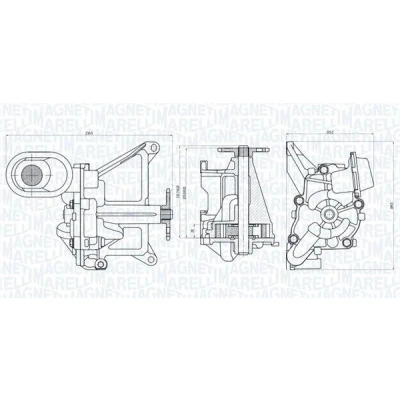 Billede af Oliepumpe MAGNETI MARELLI 351516000051