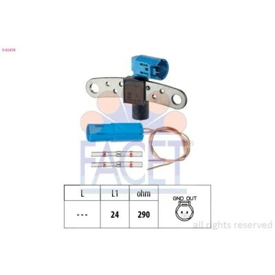 Billede af FACET 9.0743 Impulsensor FORD: Galaxy Mk2 MPV, S Max Mk1, MONDEO 4 Turnier
