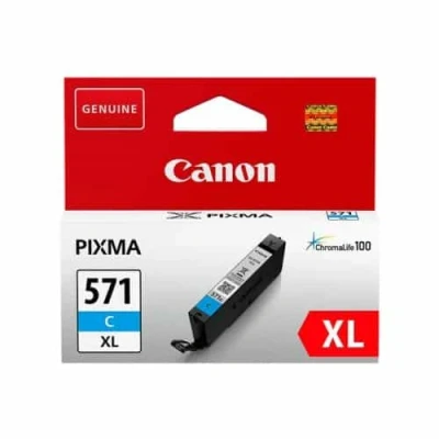Billede af Canon CLI 571XL Cyan Original Blækpatron