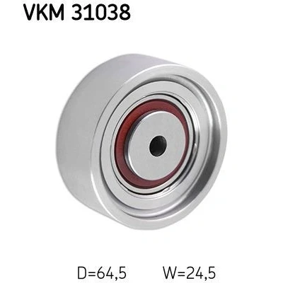 Billede af SKF VKM 31038 Remstrammerhjul AUDI: A6 C5 Sedan, A4 B6 Avant