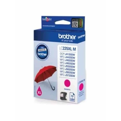 Billede af Brother LC 225XL Magenta Original Blækpatron