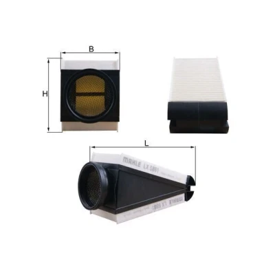 Billede af Luftfilter KNECHT LX 5861