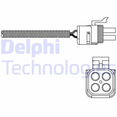 Billede af DELPHI ES20273 12B1 Lambdasonde pladesonde, opvarmet
