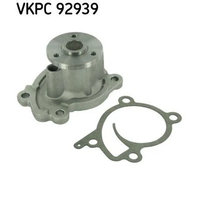 Billede af SKF VKPC 92939 Vandpumpe med pakninger Metal til multi v remsdrift RENAULT: Clio 4, MEGANE 3 Grandtour, GRAND SCENIC 3, NISSAN: Qashqai 2