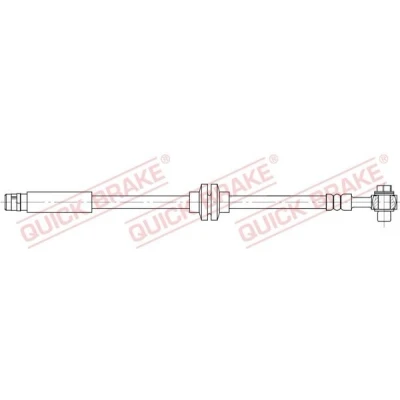 Billede af QUICK BRAKE 50.206X Bremseslange 487 M10x1