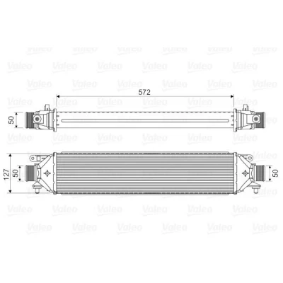Billede af VALEO 818824 Intercooler Aluminium FIAT: Punto III Hatchback, BRAVO 2
