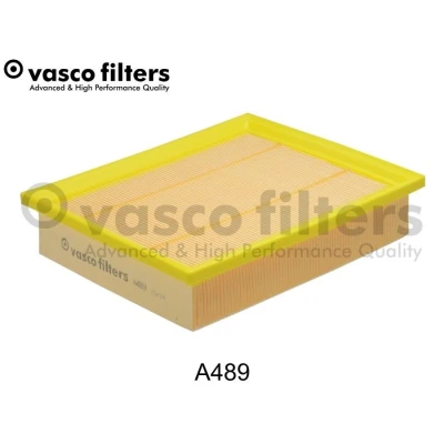 Billede af DAVID VASCO A489 Luftfilter 56 228 269 rektangulær Filterindsats VOLKSWAGEN: Golf 3, 3 Cabrio, 4 Cabrio