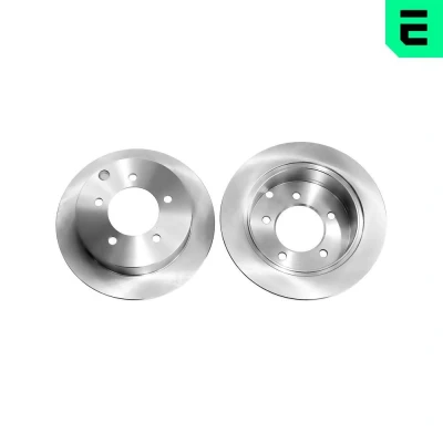 Billede af OPTIMAL BS 8598C Bremseskiver bagaksel 262 10 5/6 fuldstændigt coatet MITSUBISHI: Lancer 8 Limousine,