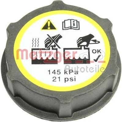 Billede af METZGER 2140067 Dæksel, køler FORD: FIESTA 6, Focus 2 Kombi, MONDEO 4 Turnier, VOLVO: V70 3, S40 II, V50, MAZDA: 3 Hatchback