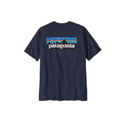 Billede af Patagonia M&#039;s P 6 Logo Responsibili Tee New Navy (NENA) L