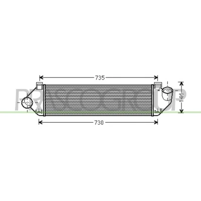 Billede af PRASCO FD422N001 Intercooler FORD: S Max Mk1, Focus 2, 2 Kombi