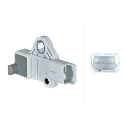 Billede af HELLA 6PU 358 380 481 Impulsensor 3 polet Hall princip CITROËN: C4 I Grand Picasso, PEUGEOT: 407 Sedan, 5008