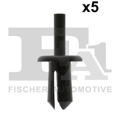 Billede af FA1 21 20005.5 Clips, side /beskyttelseslister sort MERCEDES BENZ: E klasse Sedan, T modell, PEUGEOT: 206 Hatchback