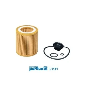 Billede af PURFLUX L1141 Oliefilter Filterindsats BMW: 5 Sedan, Touring, 1 Hatchback