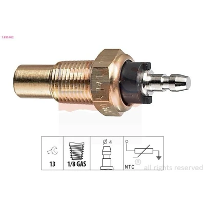 Billede af EPS 1.830.052 Kølevæsketemperatur Sensor Made in Italy OE Equivalent