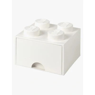Billede af LEGO® Storage Box with Drawer White 25x25x18 cm