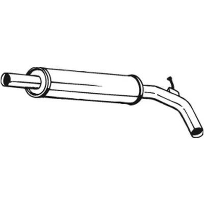 Billede af BOSAL 227 109 Midterste Lyddæmper VOLKSWAGEN: Lupo / 3L