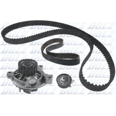 Billede af DOLZ KD087 Vandpumpe + Tandremssæt 122, 77 VOLKSWAGEN: Transporter 4 Bus,