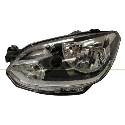 Billede af PRASCO VG2014804 Forlygter venstre H4 chrom/sort uden indstillingsmotor for LWR VOLKSWAGEN: up! Hatchback
