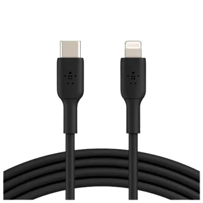 Billede af Belkin Boost Charge Lightning USB C Kabel 1 Meter Sort