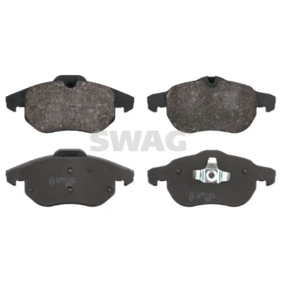 Billede af SWAG 40 91 6492 Bremseklodser foraksel Forberedt til slidindikator med stempelklips OPEL: Vectra C Caravan, Zafira B, Astra H Hatchback