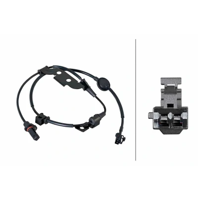 Billede af HELLA 6PU 358 252 321 ABS Sensor med holdeklips på kablet Hall princip 2 polet 1065mm