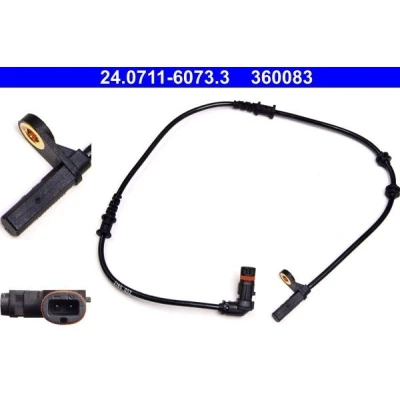 Billede af ATE 24.0711 6073.3 ABS Sensor 666 MERCEDES BENZ: C klasse T modell, Sedan