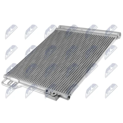 Billede af NTY CCS ME 026 Kondensator med tørrer Aluminium 638mm