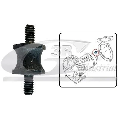 Billede af Holder, luftfilterhus 3RG 47701