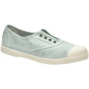 Billede af Natural World Sneakers, Dame, Størrelse: 38, aqua - Bomuld