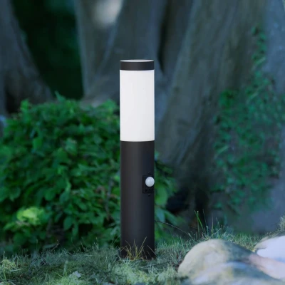 Billede af LED bollard light Brilliant Dody Bevægelsessensor Metal Sort 10 W
