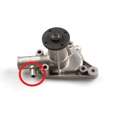 Billede af HEPU P080 Vandpumpe med pakning boring til sensor mekanisk MG: Midget, AUSTIN: Mini Hatchback