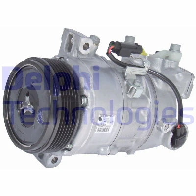 Billede af DELPHI TSP0159968 Kompressor Denso 5SE12C PAG 46 med kompressorolie BMW: 3 Touring, Sedan