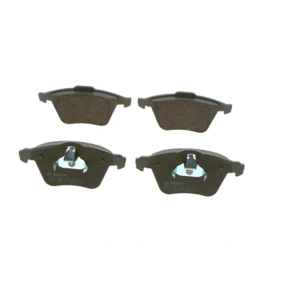 Billede af BOSCH 0 986 494 077 Bremseklodser Low Metallic med stempelklips, anti knirke plade VOLVO: V40 Hatchback, V50, S40 II, SAAB: 9 3 Stationcar