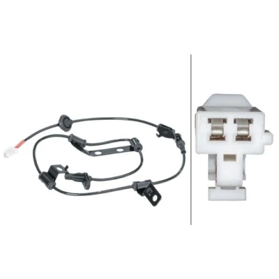 Billede af HELLA 6PU 012 679 721 ABS sensor Bagaksel højre med holder aktiv 2 990 12