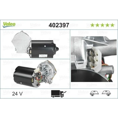 Billede af VALEO 402397 Viskermotor 24 foran til venstre /højrestyring