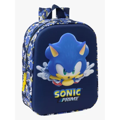Billede af Sonic Skoletaske City Blå