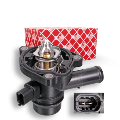Billede af FEBI BILSTEIN 103377 Termostat 103 med pakning temperaturkontakt hus OPEL: Corsa D Hatchback, Astra J Sports Tourer, Hatchback