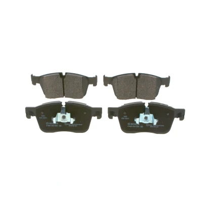 Billede af BOSCH 0 986 494 829 Bremseklodser Low Metallic med stempelklips, anti knirke plade LAND ROVER: Range Rover Velar, JAGUAR: XF Sedan, F Pace, I Pace
