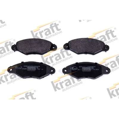 Billede af KRAFT 6006060 Bremseklodser foraksel PEUGEOT: 206+ Hatchback, 306 CITROËN: Xsara Coupe, Stationcar