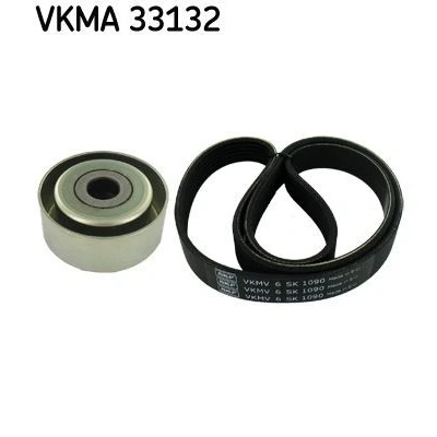 Billede af SKF VKMA 33132 Kileribberem CITROËN: C3 II, C4 I Grand Picasso, Hatchback, PEUGEOT: 207 SW, 307 Stationcar